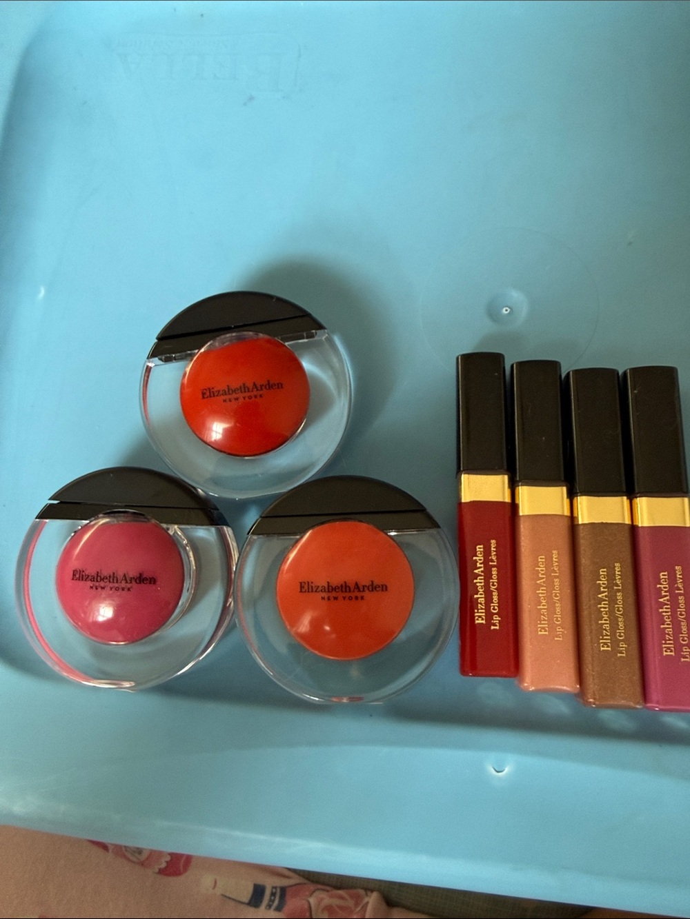Elizabeth Arden Lip Set - Bright Pink & Vibrant Orange Shades